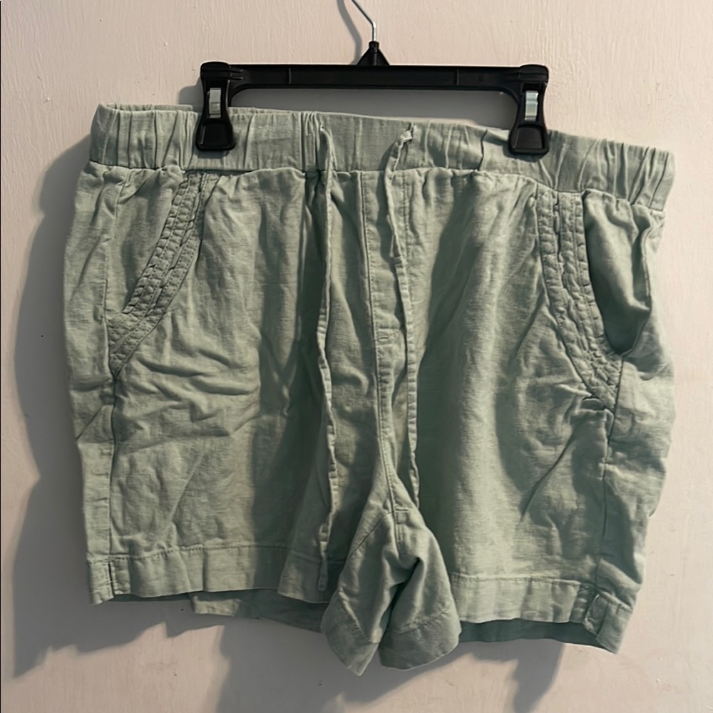 Briggs New York Green Cargo Shorts‎ with Elastic Waistband